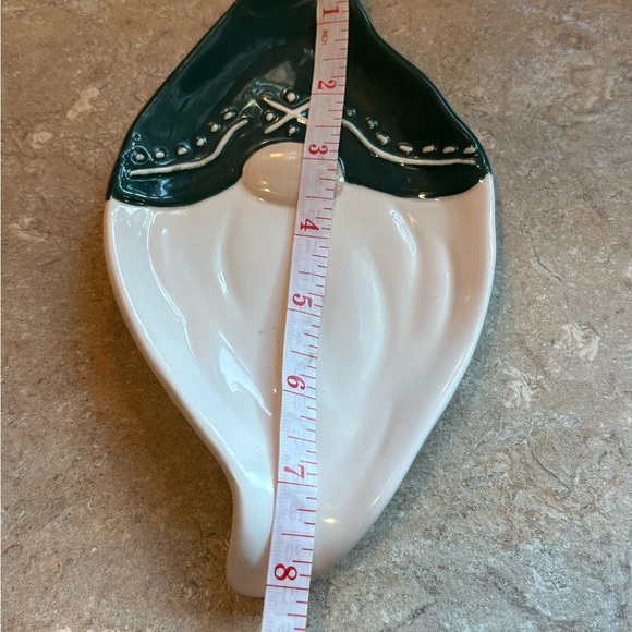 Cracker Barrel STONEWARE GNOME SPOON REST - Picture 5 of 8